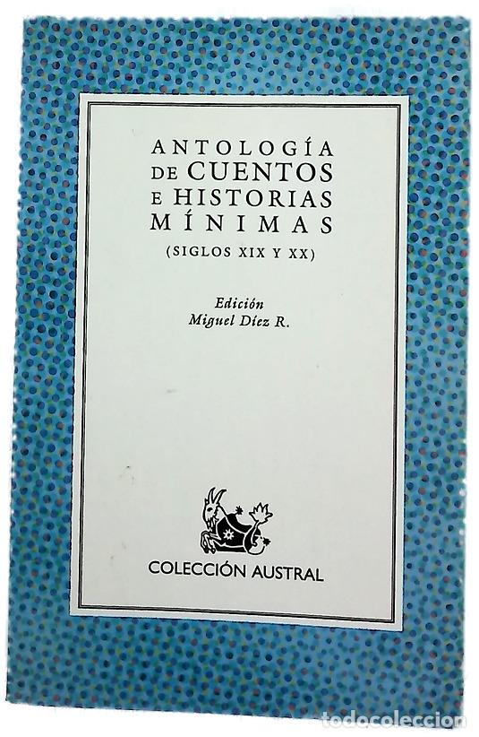 Libros: Antolog&iacute;a de cuentos e historias m&iacute;nimas (siglos XIX y XX)