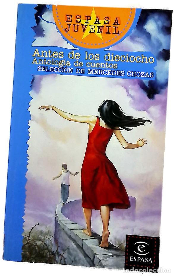 Livres: Antes de los dieciocho antolog&iacute;a de cuentos