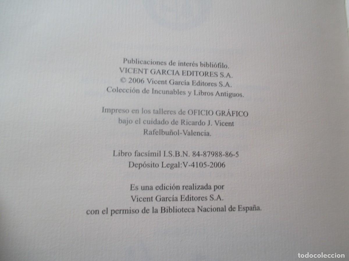 Libros: An&oacute;nimo Libro del juego de las suertes ( facsimil) W41270 - Foto 8