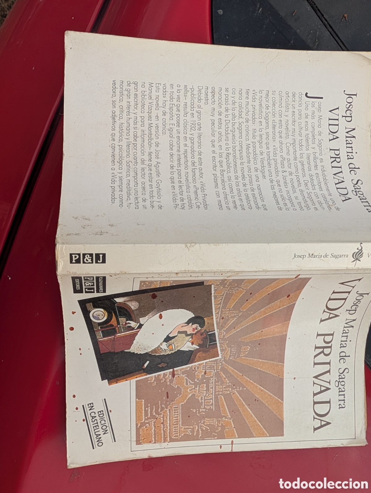 Libros: Libro &rdquo;Vida privada&rdquo; - Josep Maria de Sagarra (Plaza & Jan&eacute;s, Edici&oacute;n 1988)