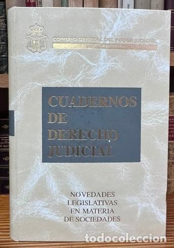 Libros: NOVEDADES LEGISLATIVAS EN MATERIA DE SOCIEDADES - FERNANDEZ DEL POZO, Luis