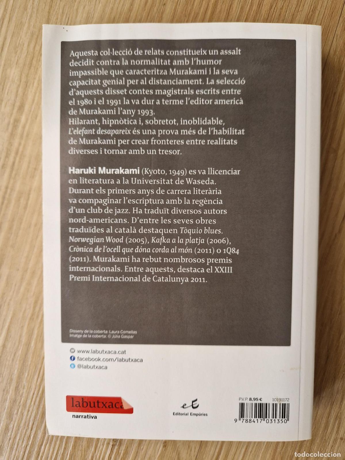 Libros: Lelefant desapareix - Haruki Murakami - Foto 3