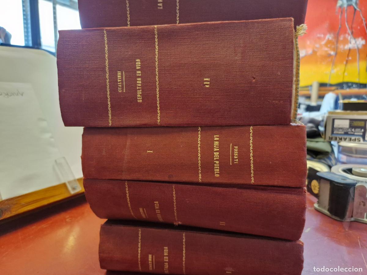 Libros: LOTE POSATI LA HIJA DEL PUEBLO II,I. GUALTIERI SEPULTADA EN VIDA. III,I