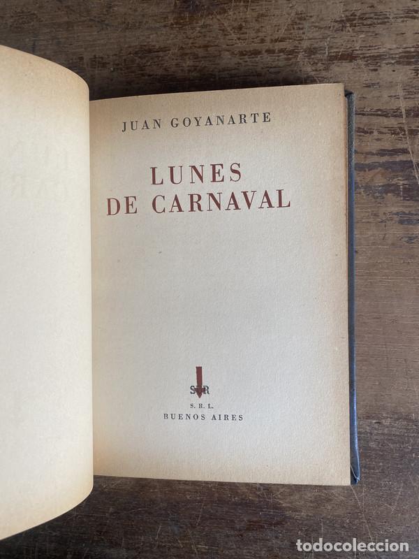 B&uuml;cher: Lunes de Carnaval - Goyanarte Juan
