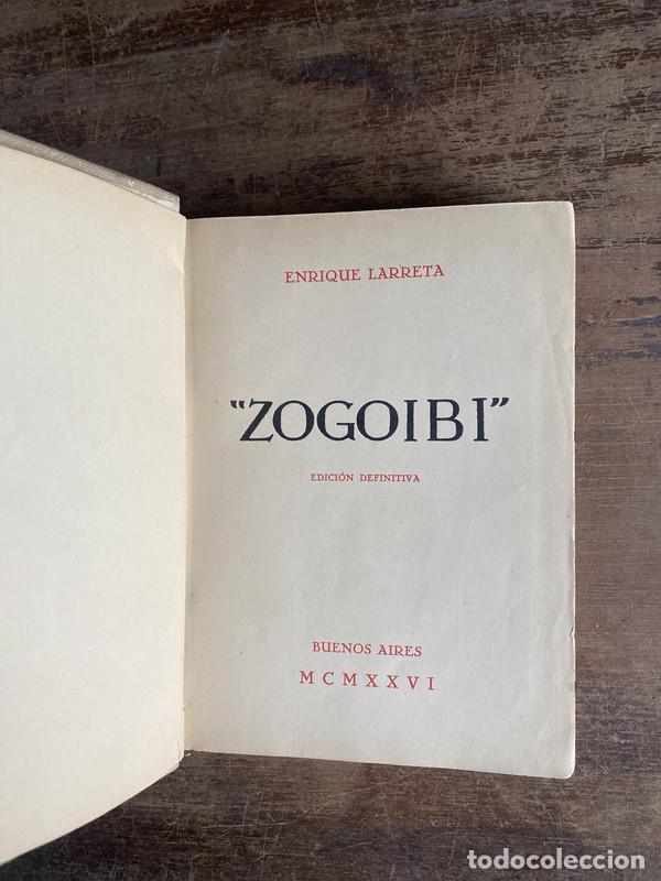 Libros: Zogoibi - Larreta Enrique - Foto 1