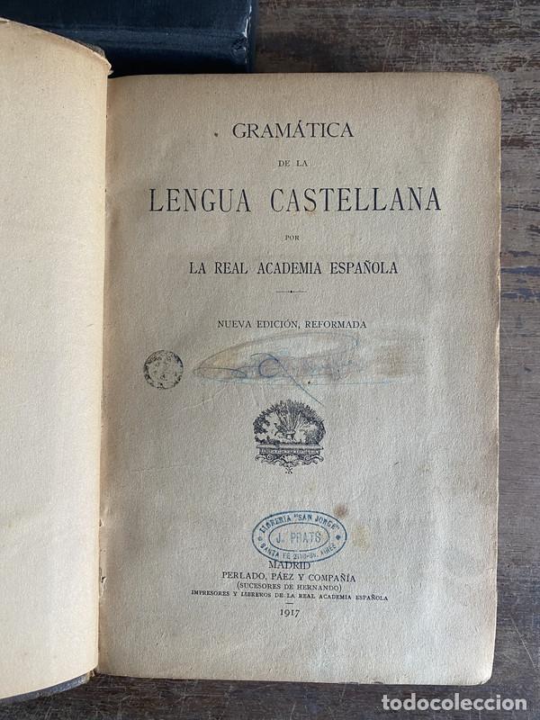 Livros em segunda m&atilde;o: Gramatica de la Lengua Castellana - -