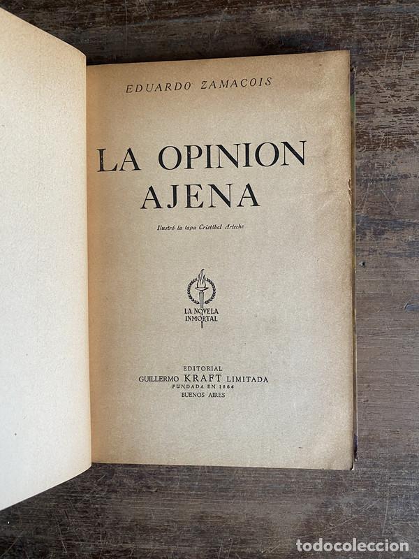 books: La Opinion Ajena - Zamacois Eduardo