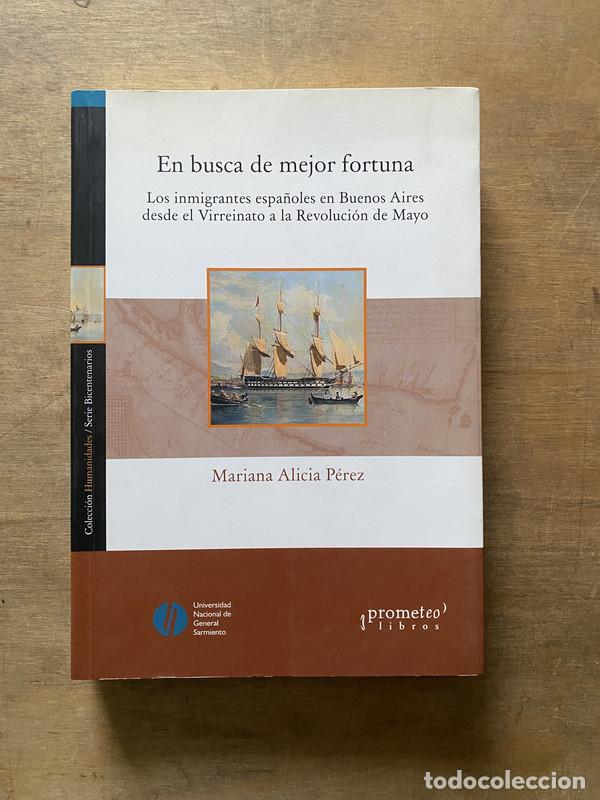 Livros em segunda m&atilde;o: En busca de mejor fortuna - Perez Mariana Alicia
