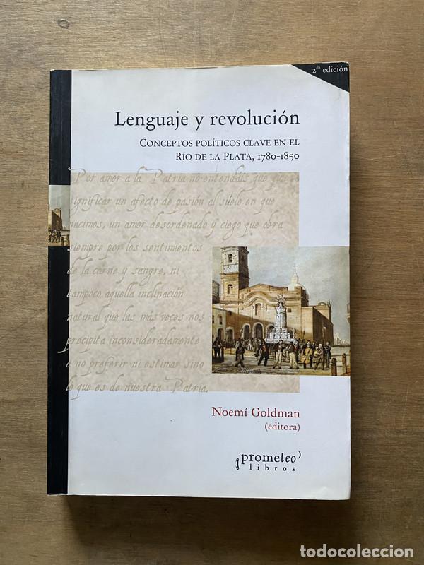 Livros em segunda m&atilde;o: Lenguaje y revolucion - Goldman Noemi