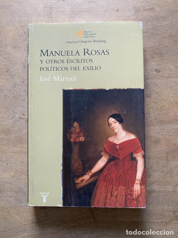 Libros: Manuela Rosas - Marmol Jose - Foto 1