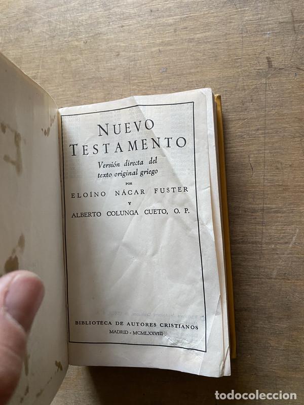 B&uuml;cher: Nuevo Testamento - Nacar Fuster Eloino y Colunga Cueto Alberto O.P.