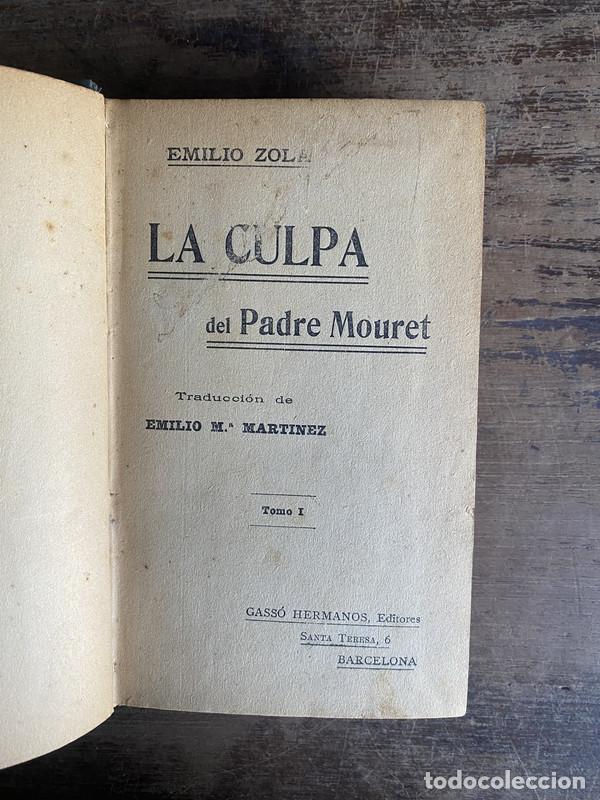 Libri di seconda mano: La culpa del Padre Mouret - Zola Emilio