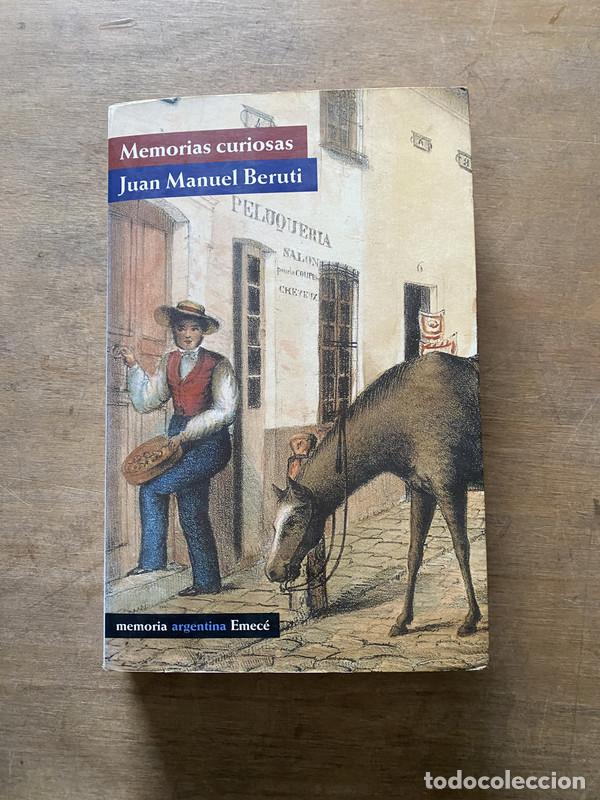 books: Memorias curiosas - Beruti Juan Manuel