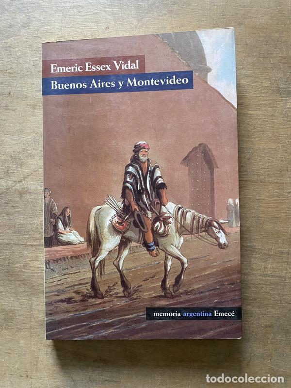 books: Buenos Aires y Montevideo - Vidal Emeric Essex
