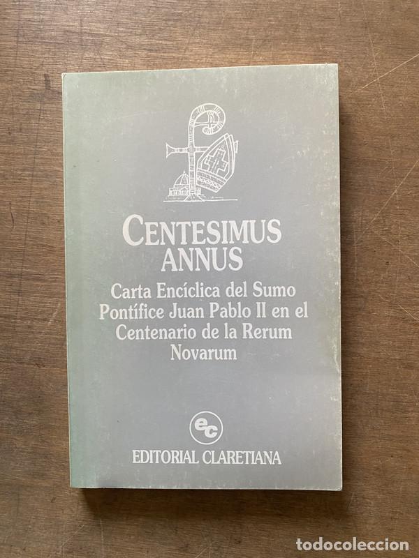 Libros: Centesimus Annus - Juan Pablo II - Foto 1