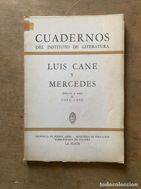 B&uuml;cher: Luis Cane y Mercedes - Cane Cora (seleccion y notas)