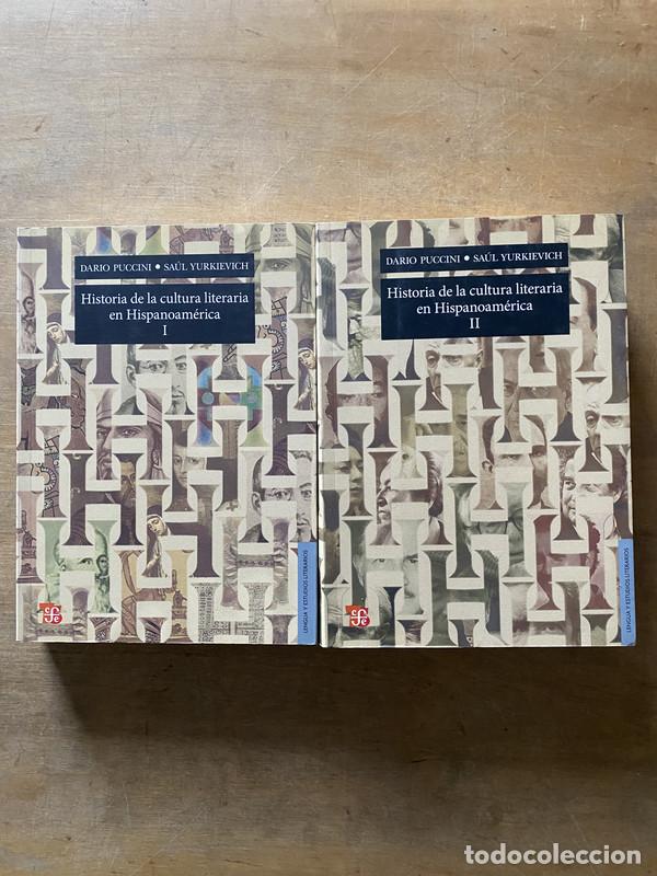 Livros em segunda m&atilde;o: Historia de la cultura literaria en hispanoamerica - Puccini; Yurkievich