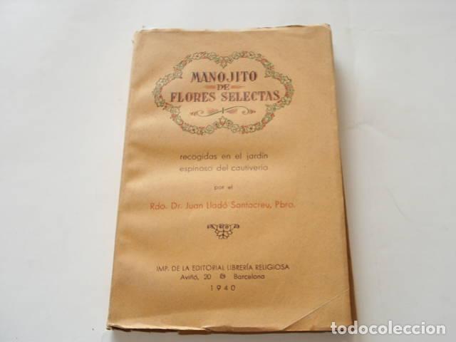 books: MANOJITO DE FLORES SELECTAS - Llado Santacreu, Juan- EDITORIAL: Librer&iacute;a Religiosa - Llado Santacreu