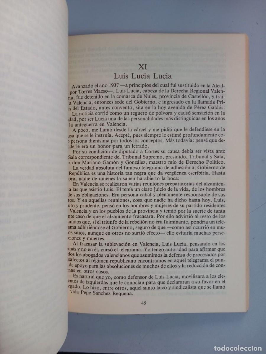 Libros: Vientos contrarios. - CANO COLOMA, Jos&eacute;: - Foto 4