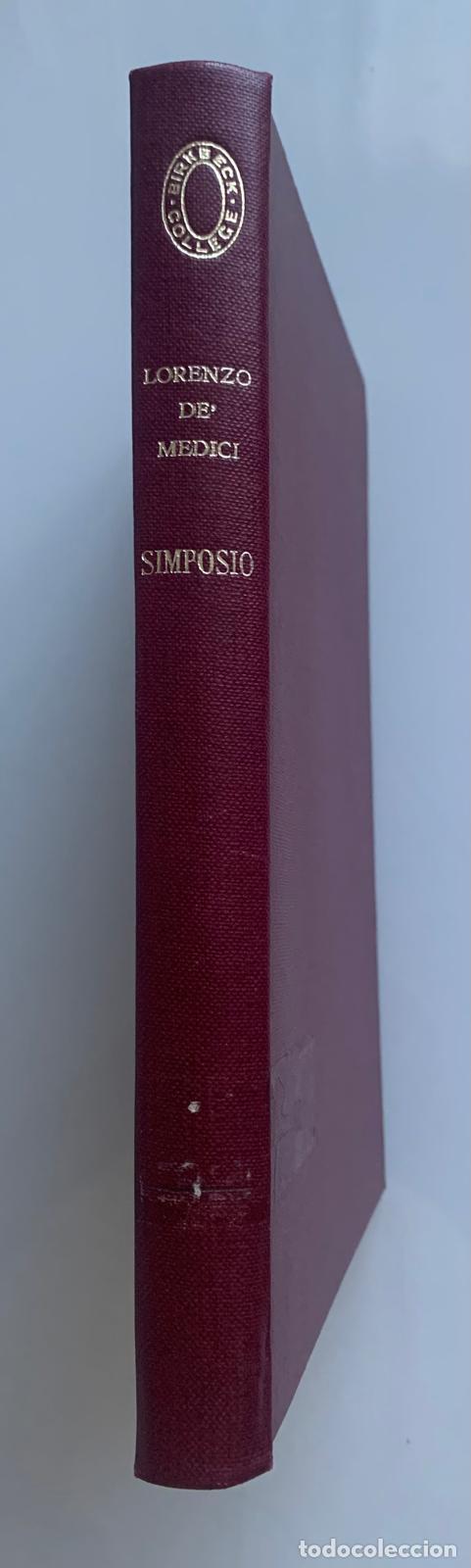 Libros: SIMPOSIO - Lorenzo de Medici - Foto 4