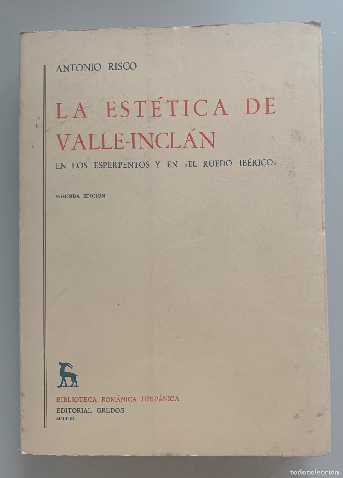B&uuml;cher: LA EST&Eacute;TICA DE VALLE-INCL&Aacute;N - Antonio Risco