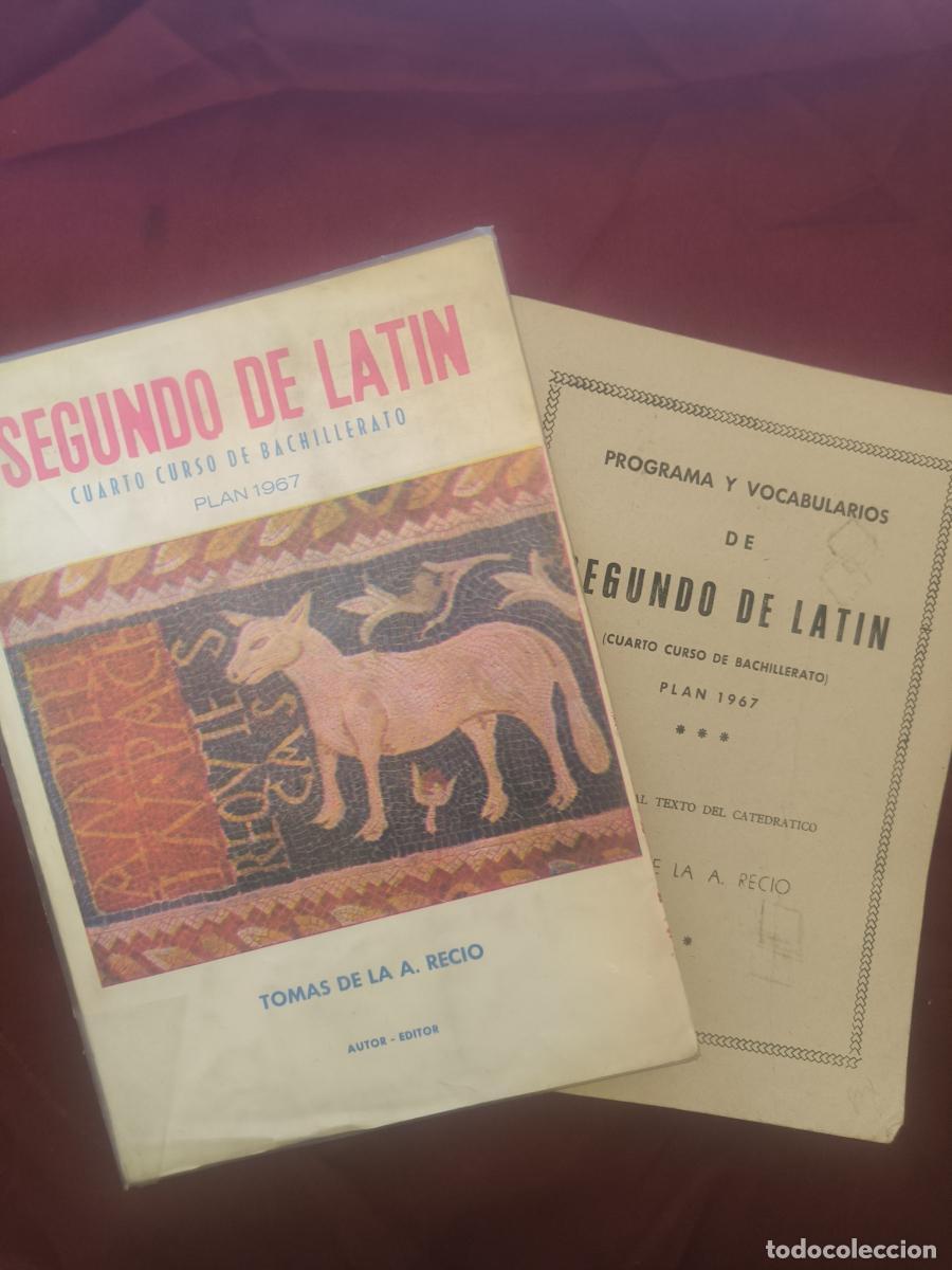 Libros: Segundo de Lat&iacute;n: Cuarto curso de Bachillerato (Acompa&ntilde;ado de su Cuadernillo de Programa y Vocabular