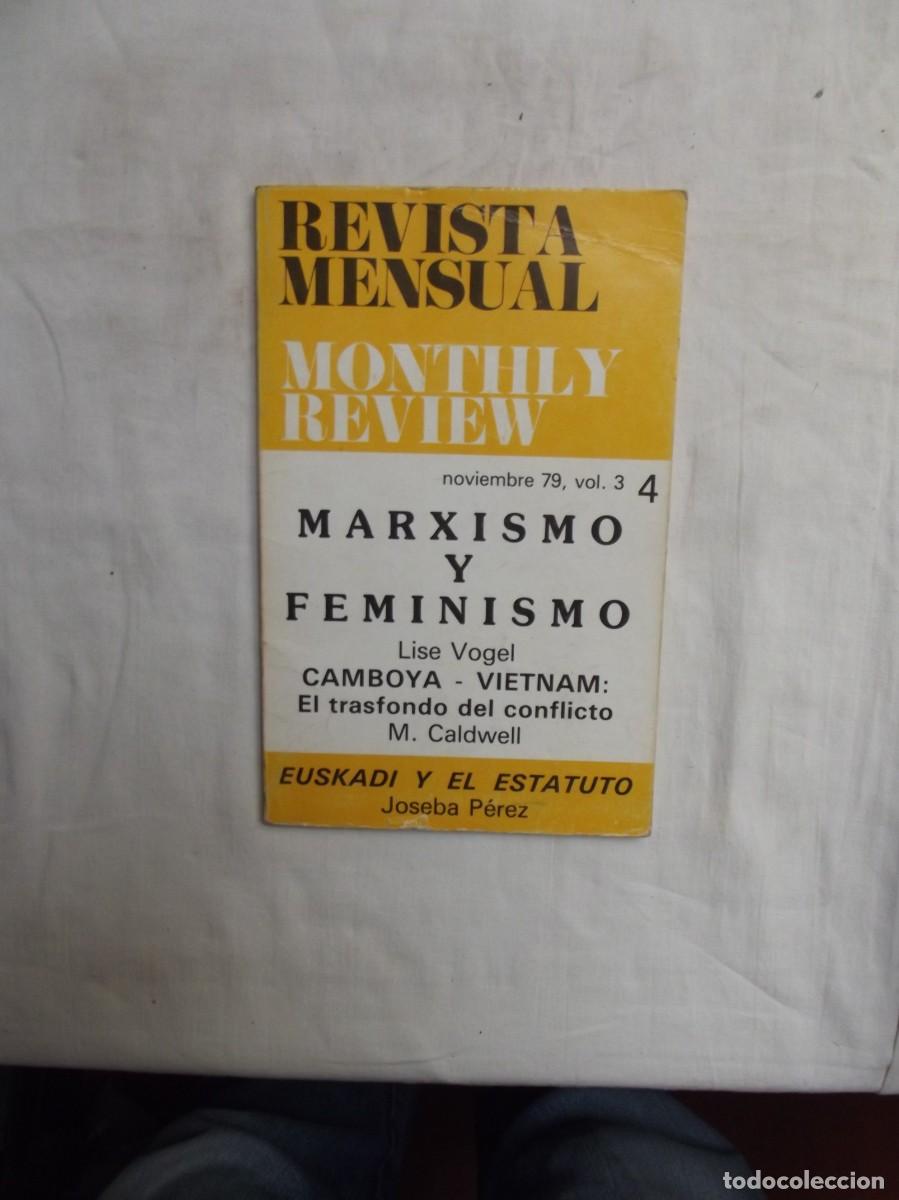 Libros: REVISTA MENSUAL MONTHLY REVIEW NOVIEMBRE 1979- VOL,3 - 4