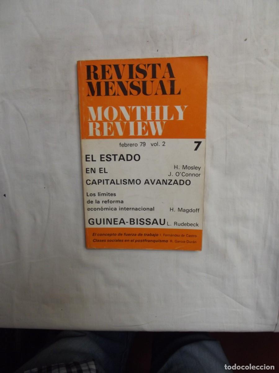 Libros: REVISTA MENSUAL MONTHLY REVIEW FEBRERO 1979 - VOL,2 - 7