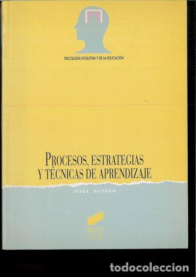 Libros: Procesos, estrategias y t&eacute;cnicas de aprendizaje- 9788477381990