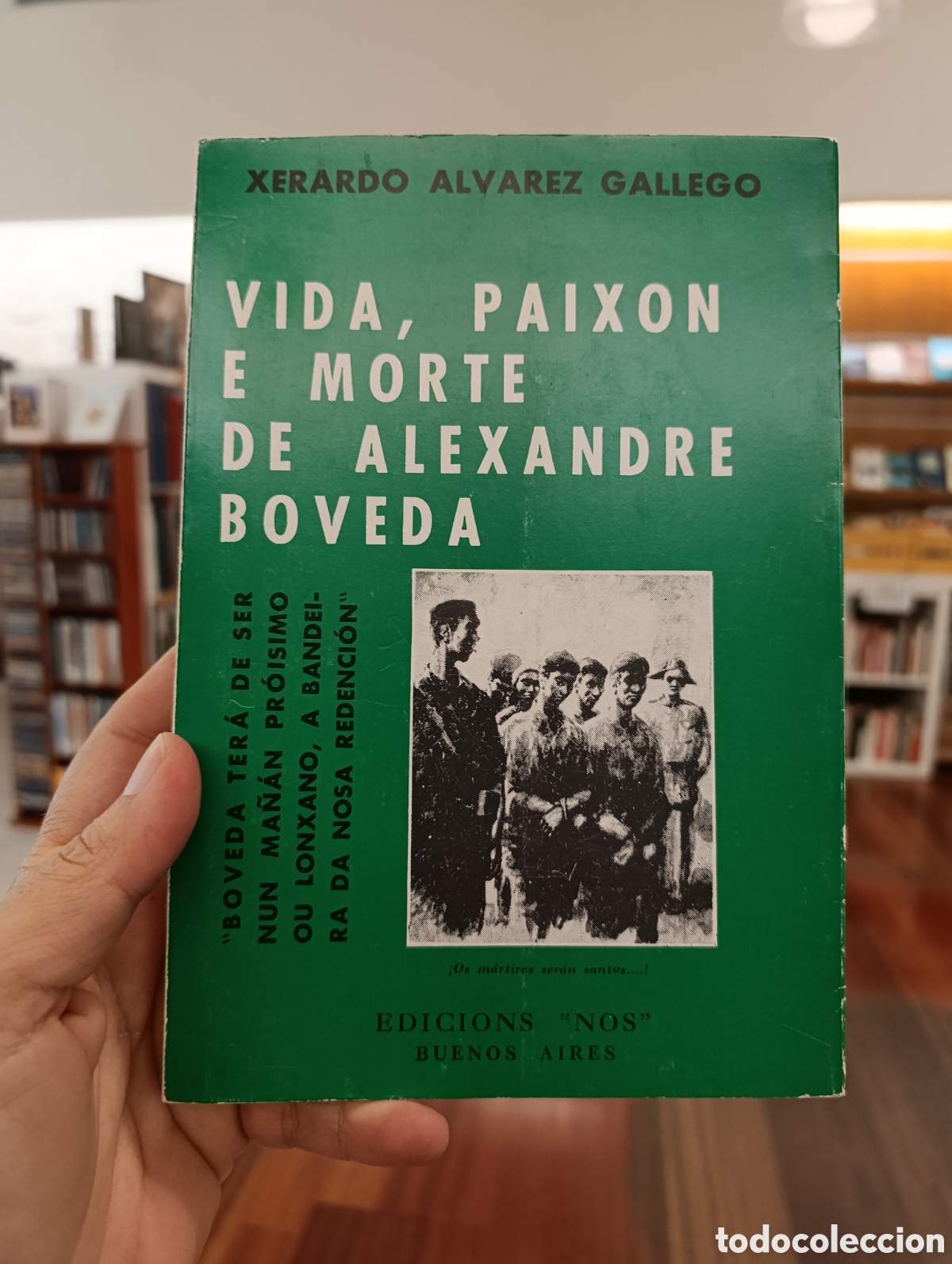 Libros: VIDA, PAIXON E MORTE DE ALEXANDRE BOVEDA - XERARDO ALVAREZ GALLEGO / EDICIONS NOS