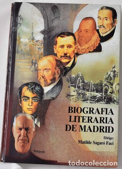 books: Biograf&iacute;a literaria de Madrid- 9788478121885