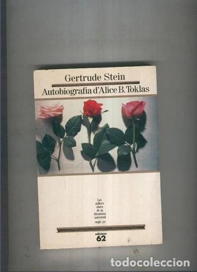 Libros: Autobiografia d'Alice B. Toklas- 9788429735475