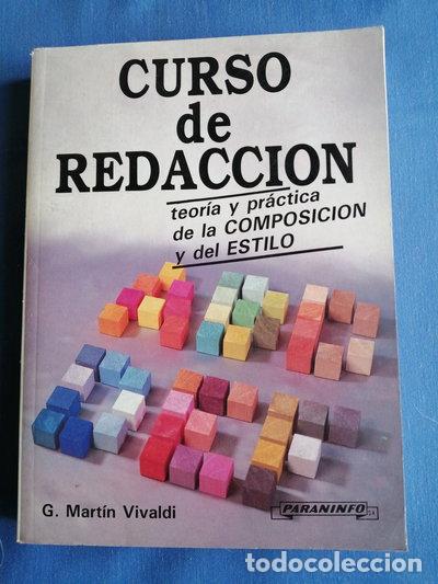 Libros: Curso de redacci&oacute;n- 9788428303828