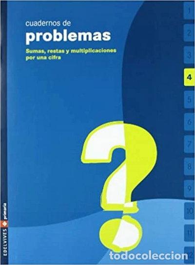 Libros: Cuaderno de problemas 4 Primaria- 9788426358769