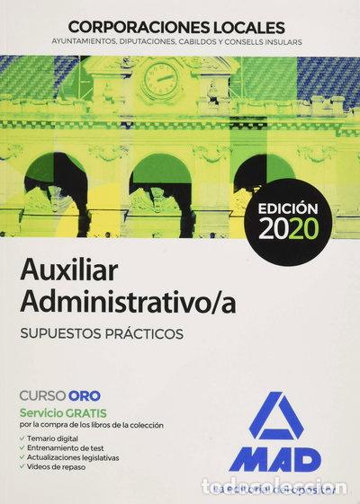 Livros em segunda m&atilde;o: Auxiliar Administrativo de Corporaciones Locales. Supuestos pr&aacute;cticos- 9788414235102