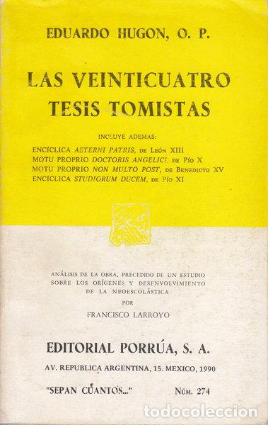 Libros: Las veinticuatro tesis tomistas- 9789684326187
