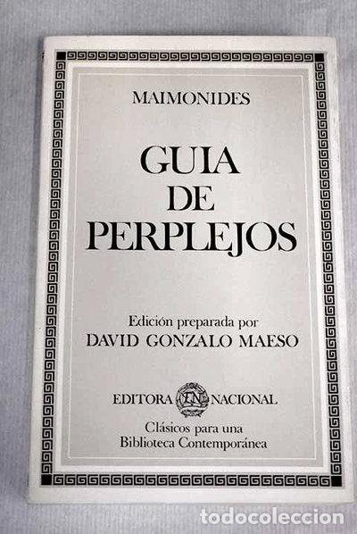 Libros: Gu&iacute;a de perplejos- 9788427606586