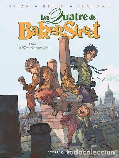 Libros: Les Quatre de Baker Street - Tome 01: L'Affaire du rideau bleu- 9782749304373