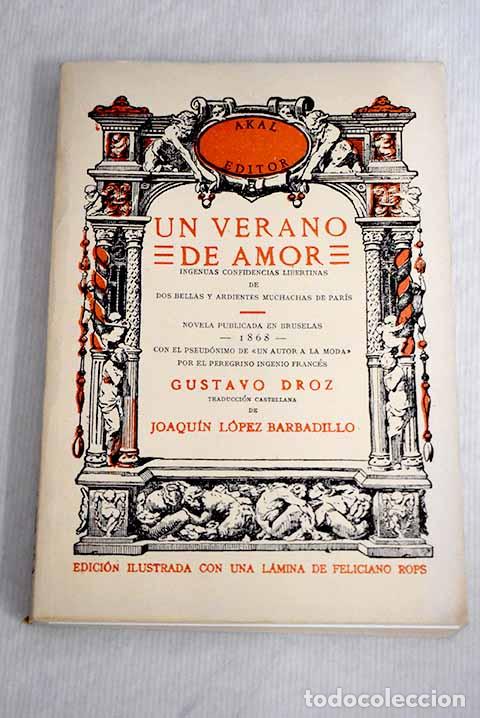 Libros: Un verano de amor: ingenuas confidencias libertinas de dos bellas y ardientes muchachas de Paris