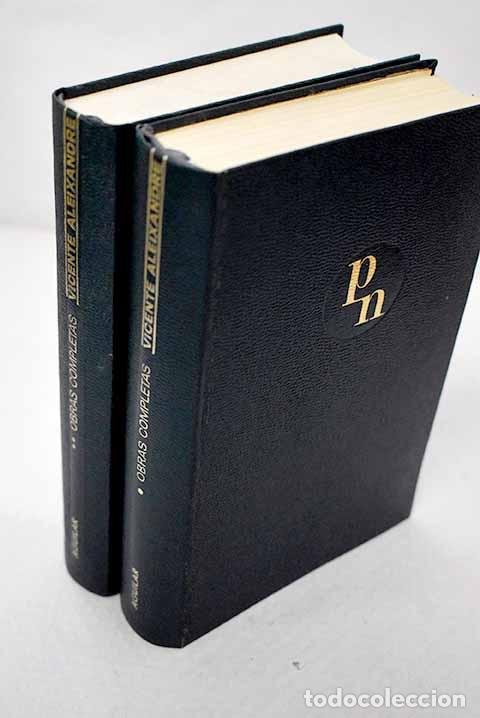 Livros em segunda m&atilde;o: Obras completas: Aleixandre, Vicente.- Aleixandre, Vicente