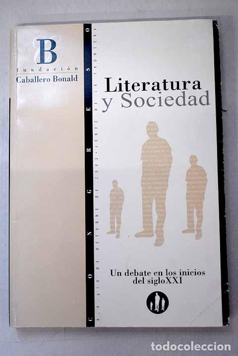 Libros: Literatura y sociedad: actas del congreso