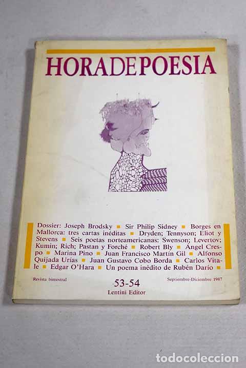 books: Hora de poes&iacute;a. N&ordm; 53-54