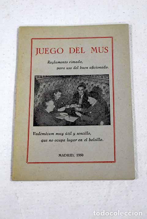 Libros: Juego del mus: Bermudez, Eduardo.- Bermudez, Eduardo
