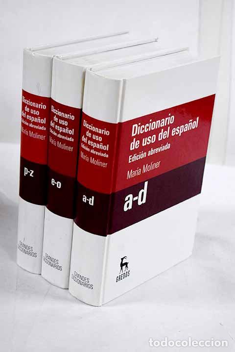 books: Diccionario de uso del espanol. Edici&oacute;n abreviada.- Moliner, Mar&iacute;a