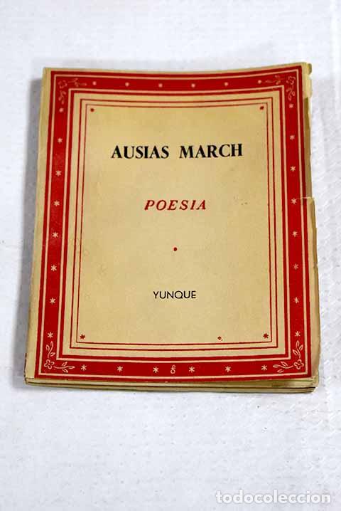Livros em segunda m&atilde;o: Ausias March: : Yunque.