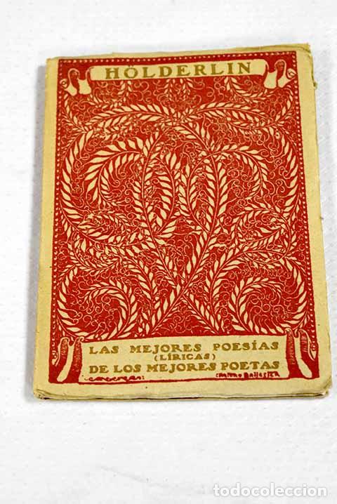 Livros em segunda m&atilde;o: Mejores poesias: Holderlin.- Holderlin