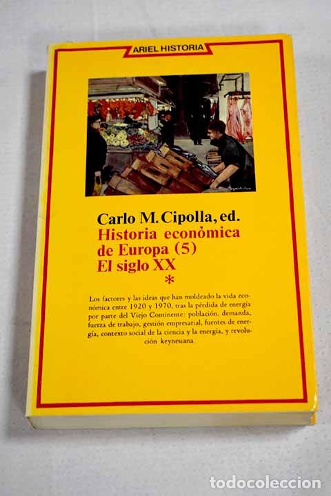 Livros em segunda m&atilde;o: Historia econ&oacute;mica de Europa, tomo V, 1 parte