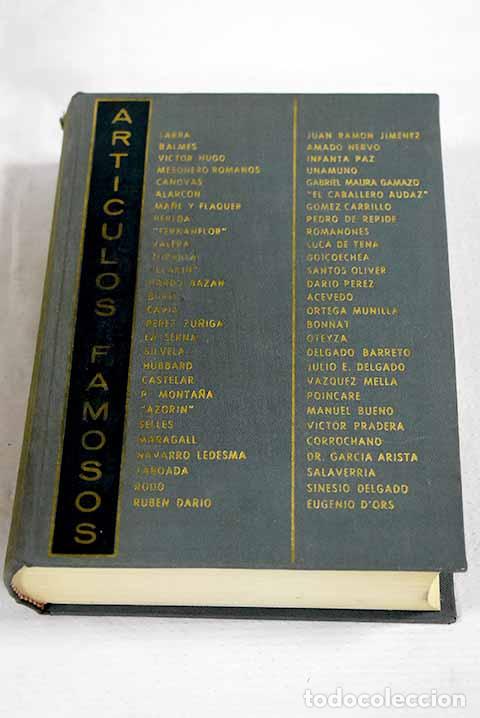 Libros: Art&iacute;culos famosos: Guti&eacute;rrez-Rav&eacute;, Jos&eacute;.- Guti&eacute;rrez-Rav&eacute;, Jos&eacute;