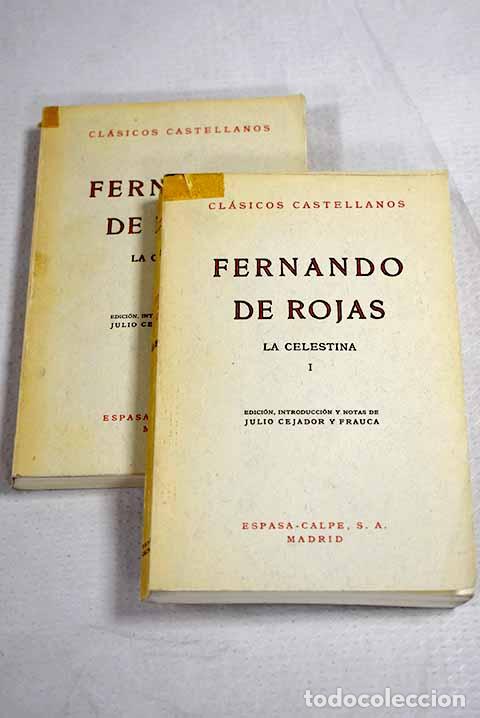 Libros: La Celestina: Rojas, Fernando de.- Rojas, Fernando de