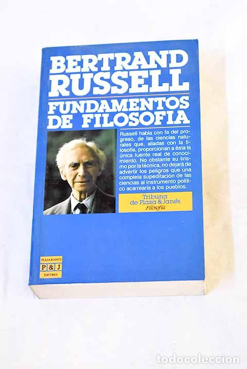 B&uuml;cher: Fundamentos de filosof&iacute;a.- Russell, Bertrand